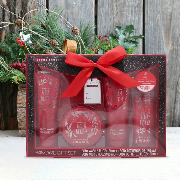đź’‹ New Scent Theory Holiday Gift Set, Holly Berry, 4 Piece - Picture 3 of 8